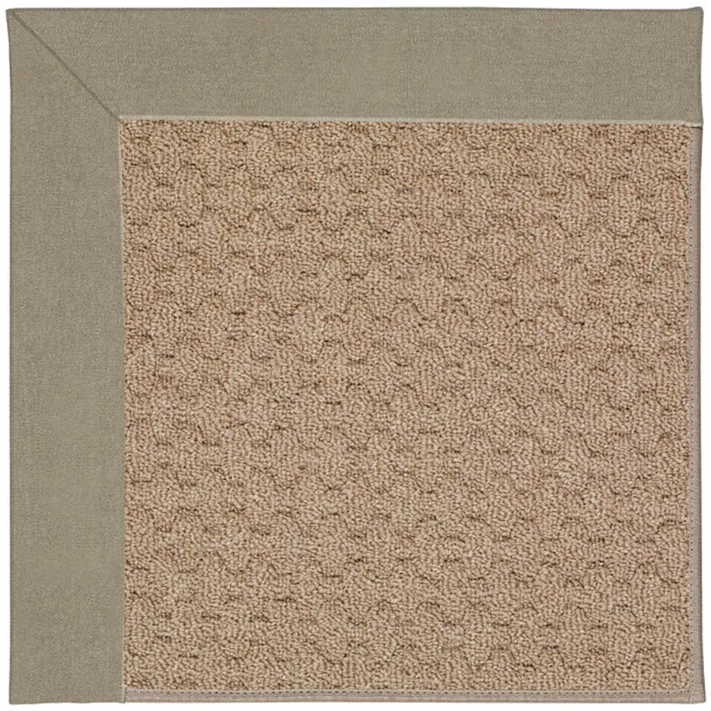 Creative Concepts-Grassy Mtn. Creative Concepts-Grassy Mtn. Canvas Taupe Runner Rug - 2\'6\" x 10\'6