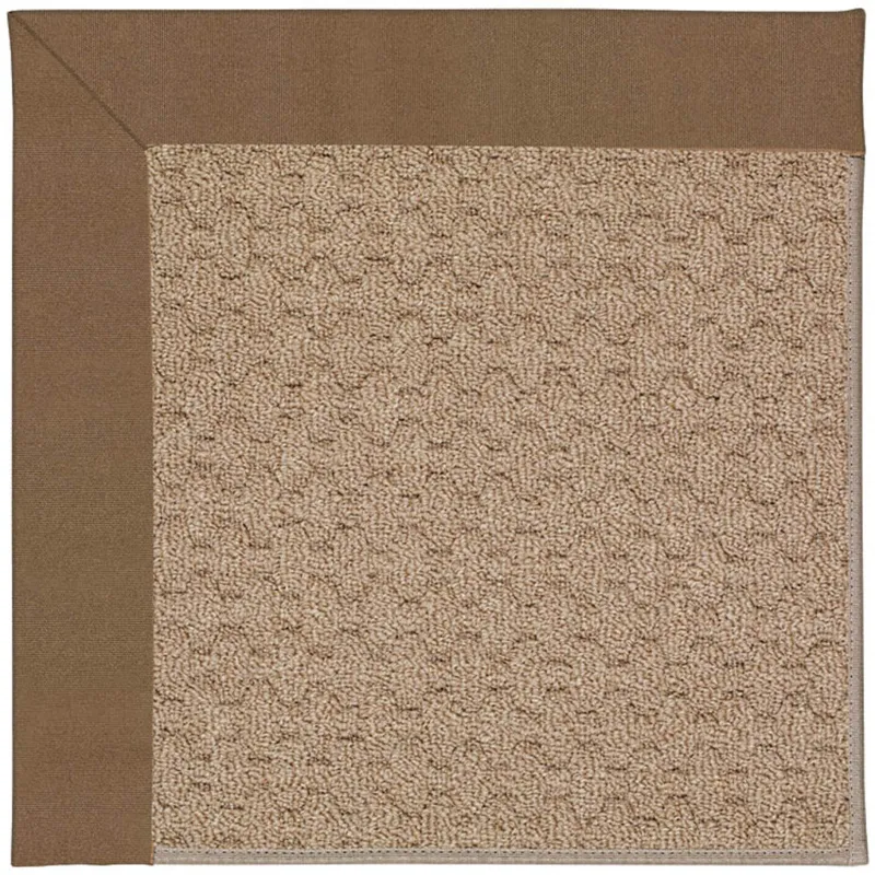 Creative Concepts-Grassy Mtn. Creative Concepts-Grassy Mtn. Canvas Cocoa Octagon Rug - 12\' x 12\'