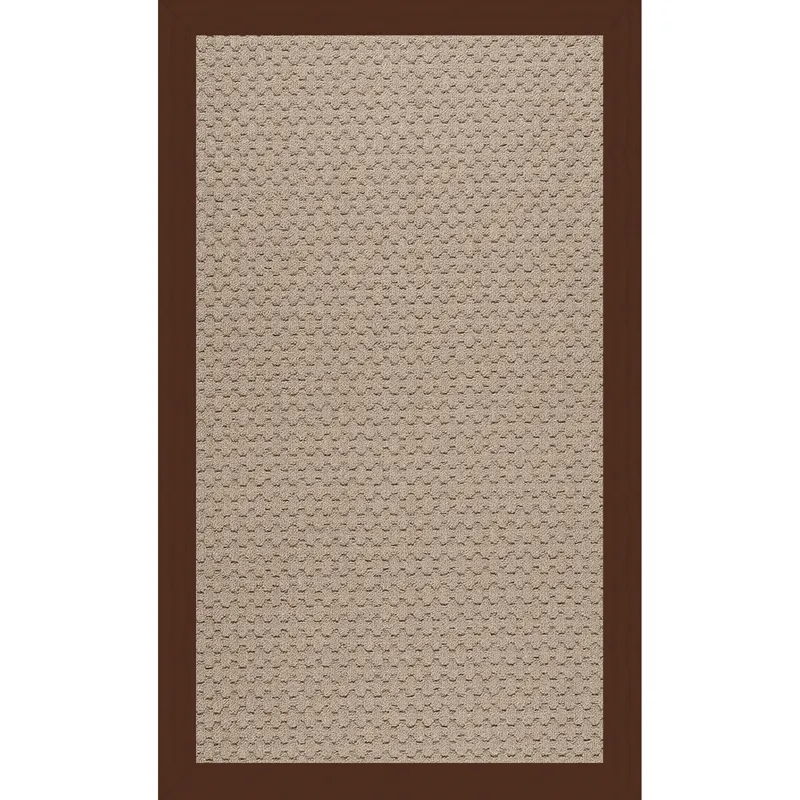 Creative Concepts-Grassy Mtn. Creative Concepts-Grassy Mtn. Canvas Bay Brown Rectangle Rug - 12\' x 