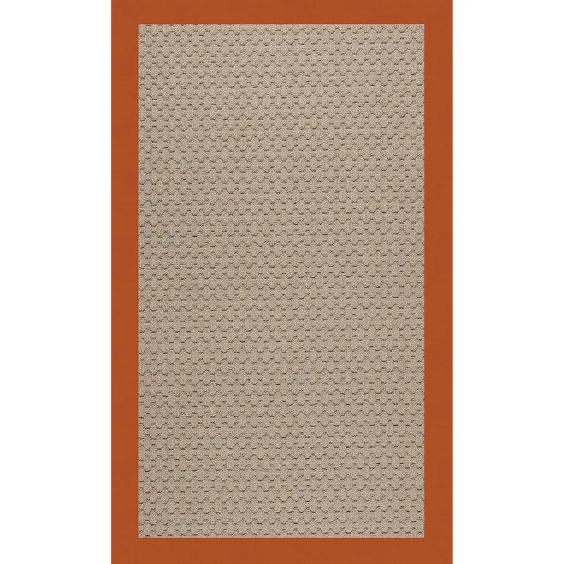 Creative Concepts-Grassy Mtn. Creative Concepts-Grassy Mtn. Canvas Rust Rectangle Rug - 12\' x 12\'