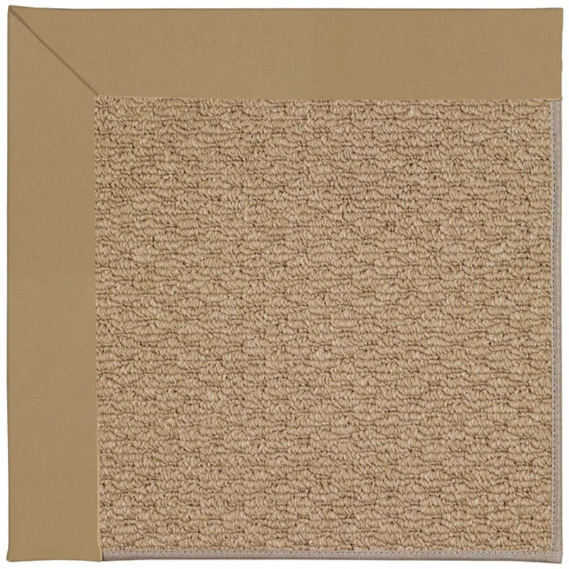 Creative Concepts-Raffia Canvas Linen Rectangle Rug - 7\'9\" x 7\'9\"