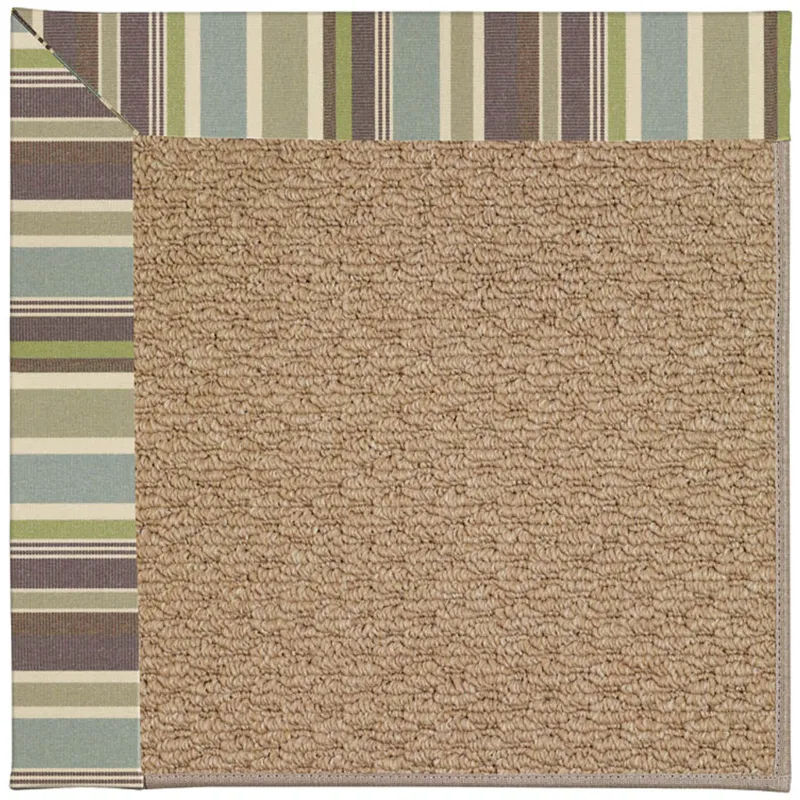 Creative Concepts-Raffia Brannon Whisper Octagon Rug - 8\' x 8\'