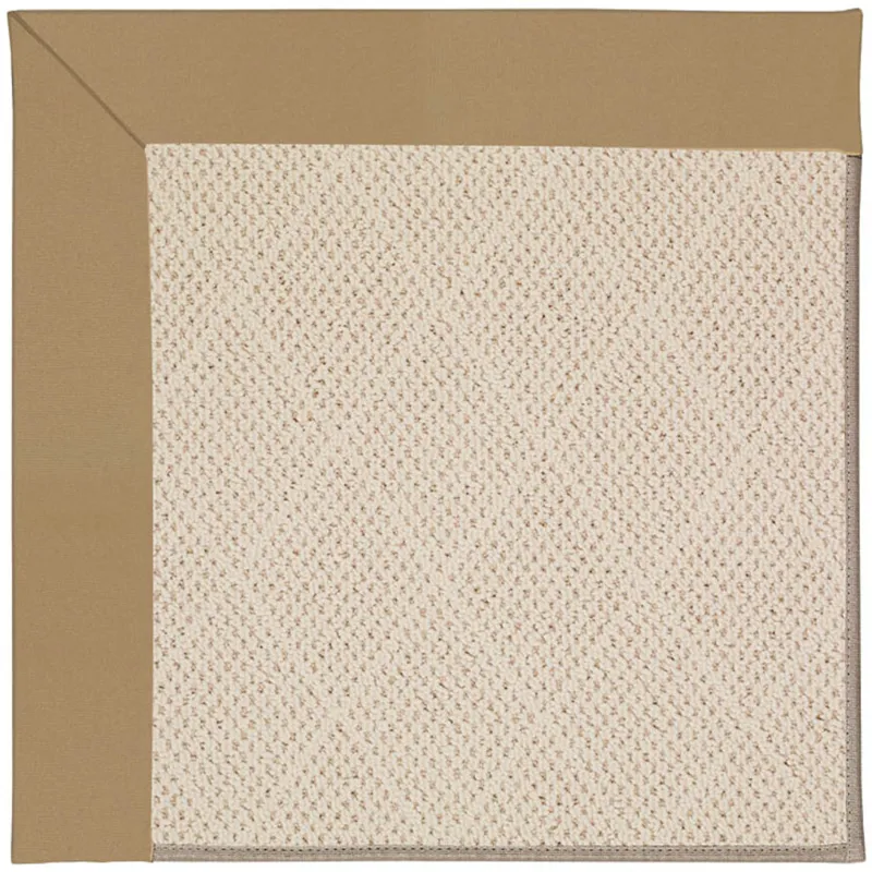 Creative Concepts-White Wicker Canvas Linen Rectangle Rug - 2\' x 3\'