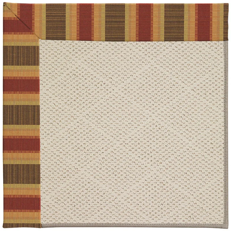 Creative Concepts-White Wicker Dimone Sequoia Runner Rug - 2\'6\" x 10\'6\"