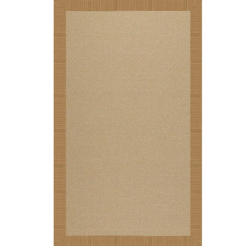 Creative Concepts-Sisal Dupione Bamboo Rectangle Rug - 4\' x 6\'