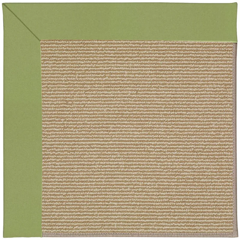 Creative Concepts-Sisal Canvas Citron Octagon Rug - 10\' x 10\'