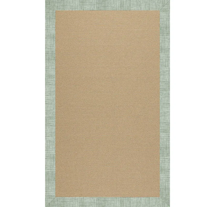 Creative Concepts-Sisal Rave Spearmint Rectangle Rug - 1\'6\" x 1\'6\"