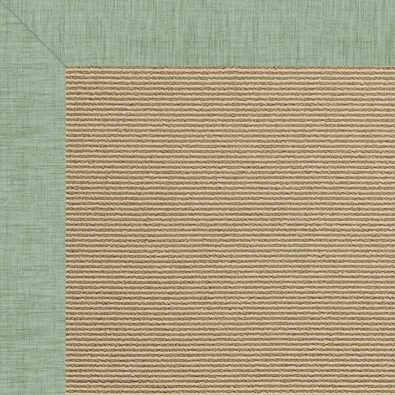 Creative Concepts-Sisal Rave Spearmint Rectangle Rug - 1\'6\" x 1\'6\"