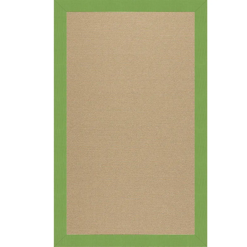 Creative Concepts-Sisal Canvas Parrot Rectangle Rug - 2\' x 3\'