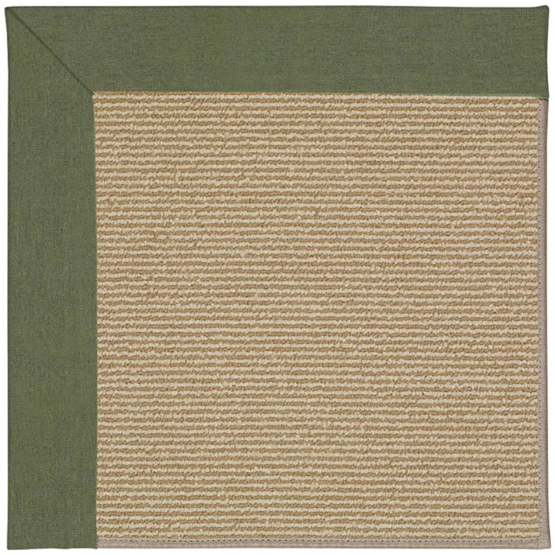 Creative Concepts-Sisal Canvas Fern Rectangle Rug - 10\' x 10\'