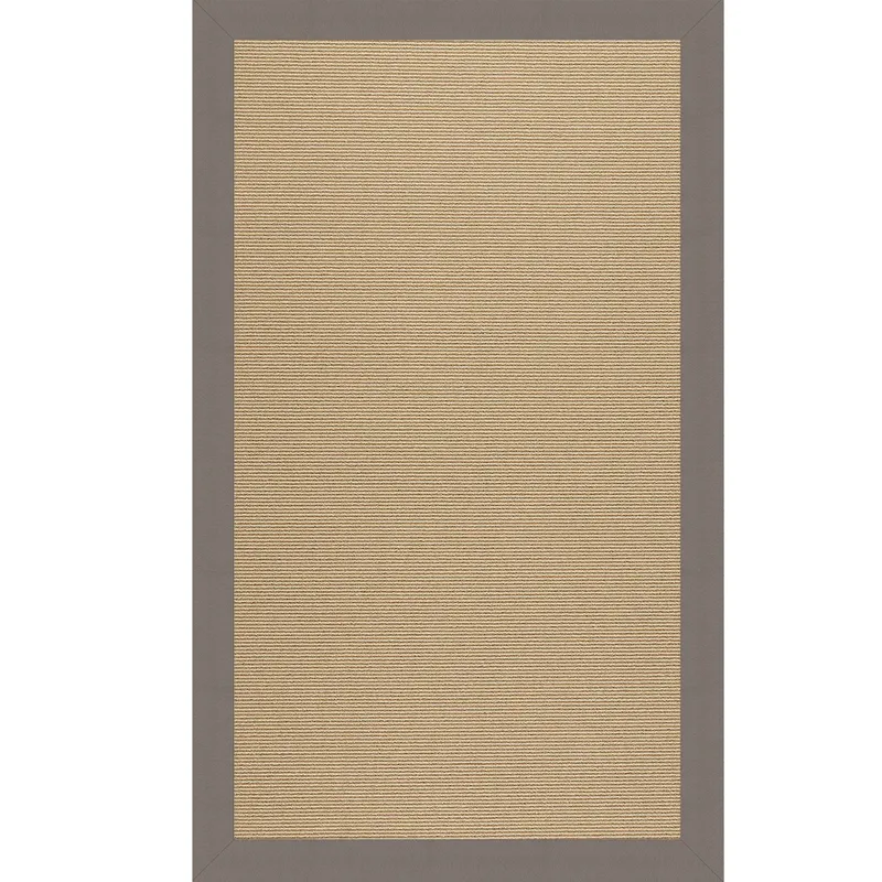 Creative Concepts-Sisal Classic Stone Rectangle Rug - 4\' x 6\'