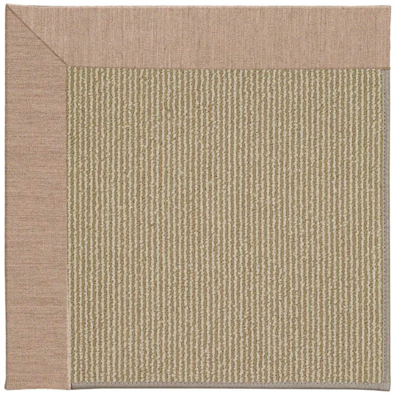 Creative Concepts-Sisal Cast Petal Rectangle Rug - 2\' x 3\'