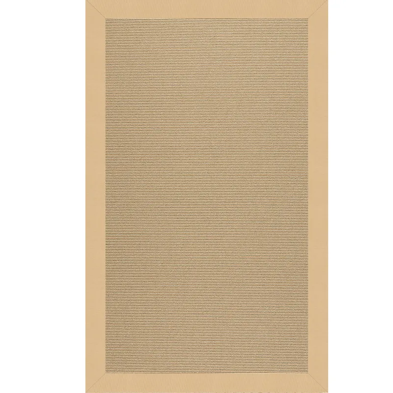Creative Concepts-Sisal Canvas Antique Beige Rectangle Rug - 12\' x 12\'