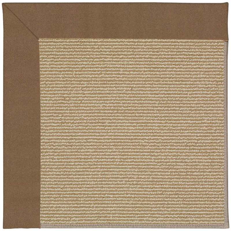 Creative Concepts-Sisal Canvas Cocoa Runner Rug - 2\'6\" x 8\'6\"