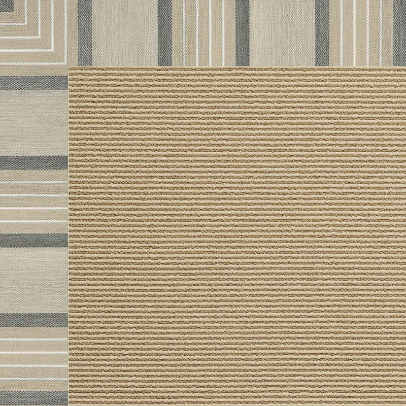 Creative Concepts-Sisal Cove Pebble Runner Rug - 2\'6\" x 12\'6\"