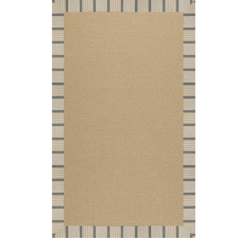 Creative Concepts-Sisal Cove Pebble Rectangle Rug - 1\'6\" x 1\'6\"