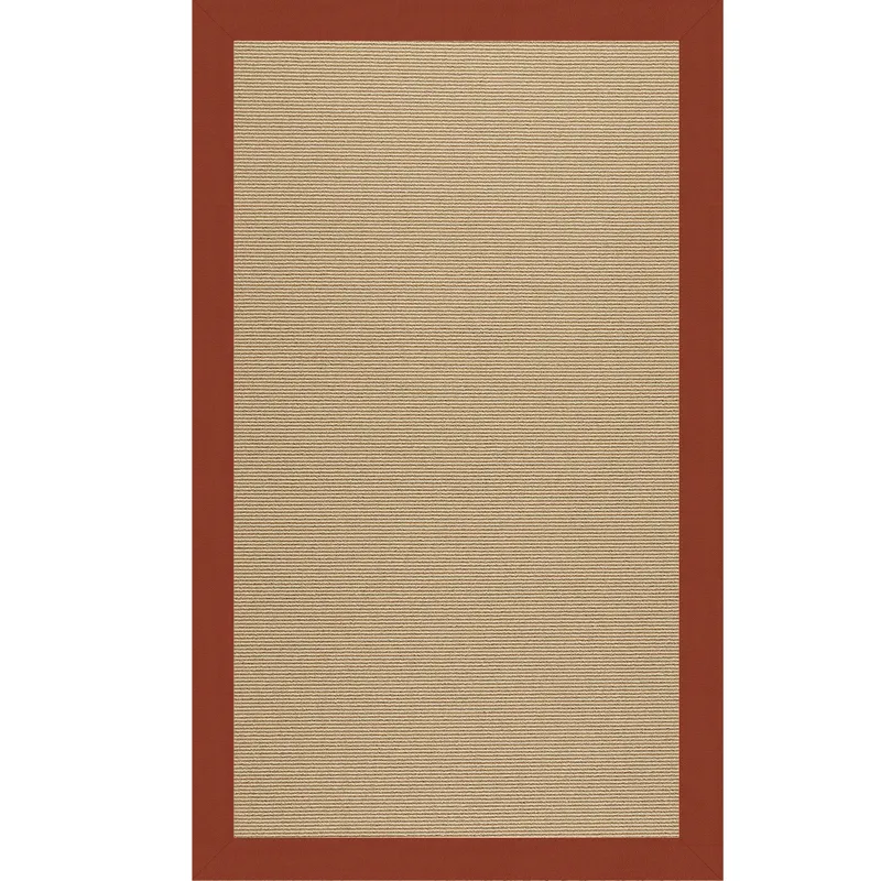 Creative Concepts-Sisal Classic Persimmon Rectangle Rug - 10\' x 10\'