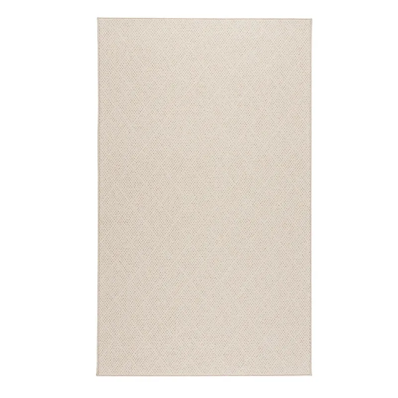 White Wicker-BD White Wicker-Bound Rectangle Rug - 7\'9\" x 7\'9\"