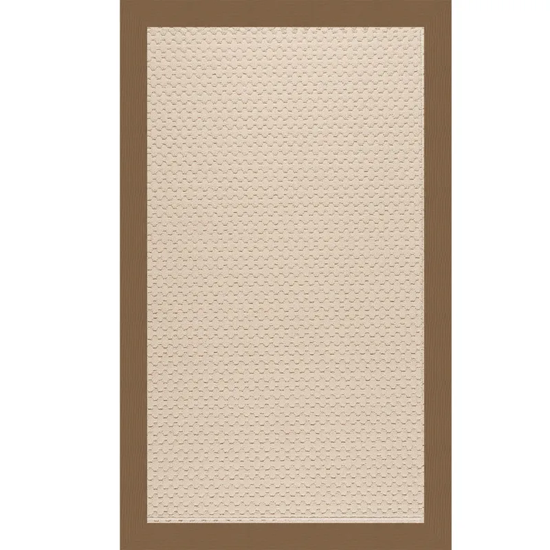 Creative Concepts-Sugar Mtn. Creative Concepts-Sugar Mtn. Canvas Cocoa Rectangle Rug - 9\' x 12\'