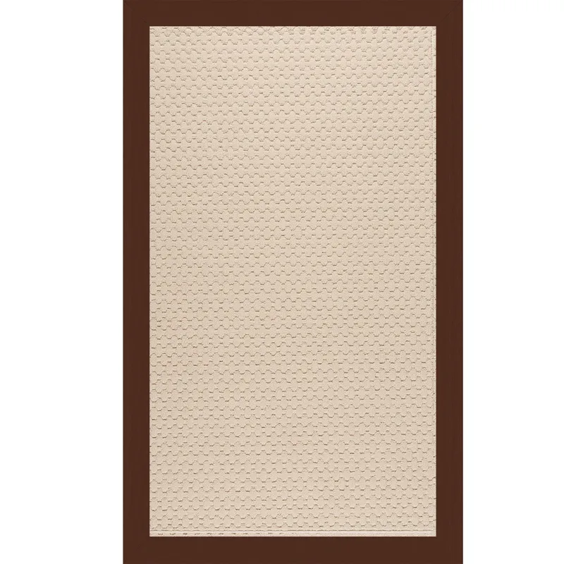 Creative Concepts-Sugar Mtn. Creative Concepts-Sugar Mtn. Canvas Bay Brown Rectangle Rug - 12\' x 15