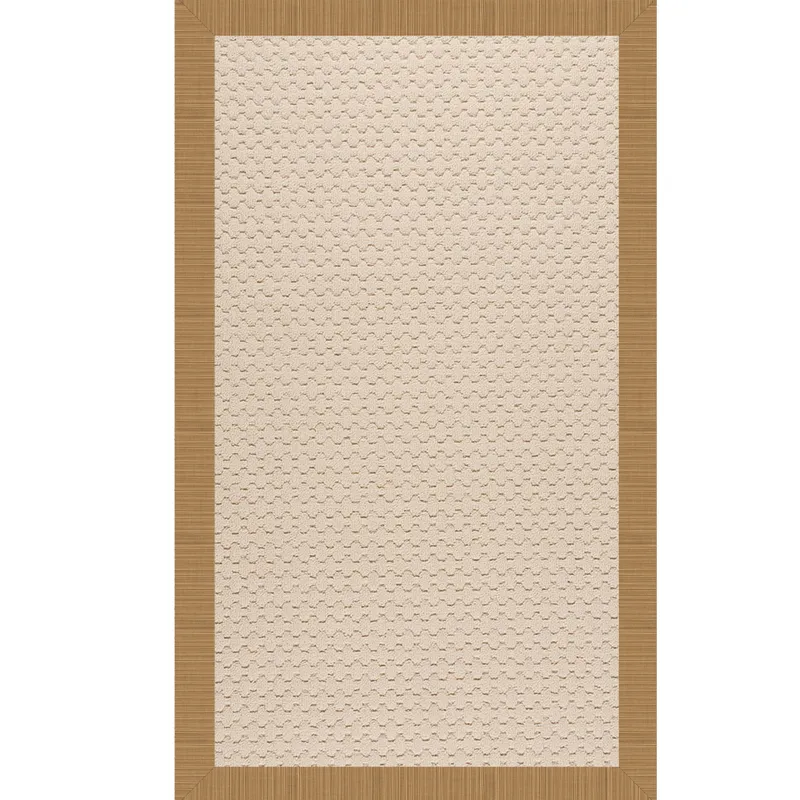 Creative Concepts-Beach Sisal Dupione Bamboo Rectangle Rug - 9\' x 12\'