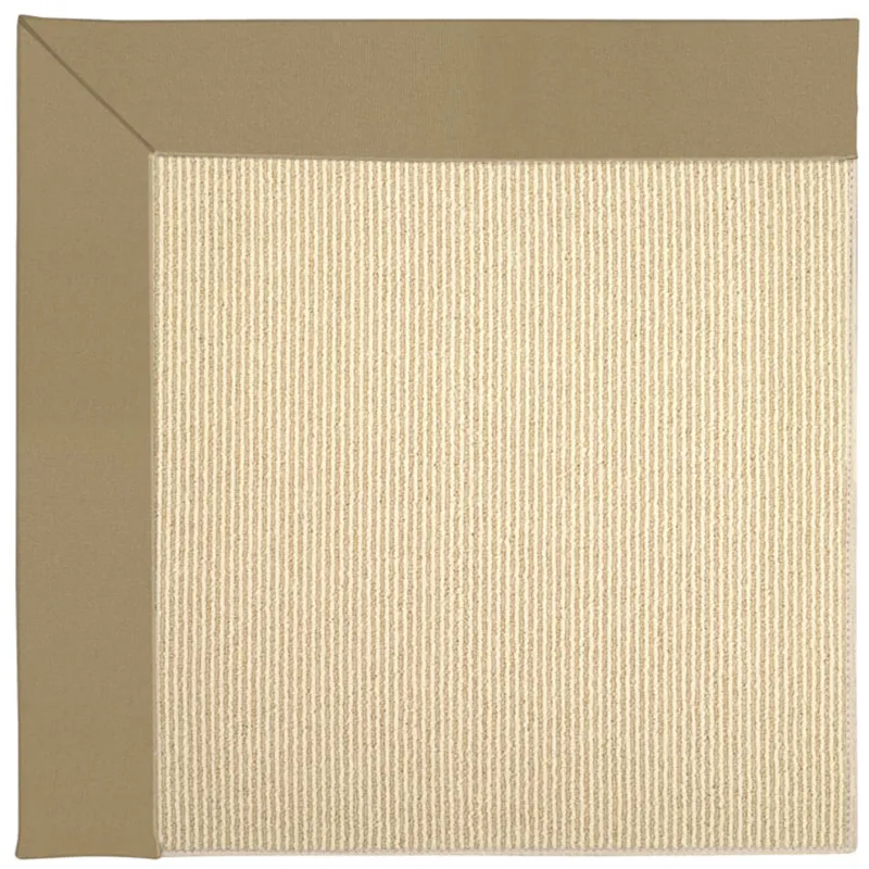 Creative Concepts-Beach Sisal Canvas Linen Rectangle Rug - 12\' x 12\'