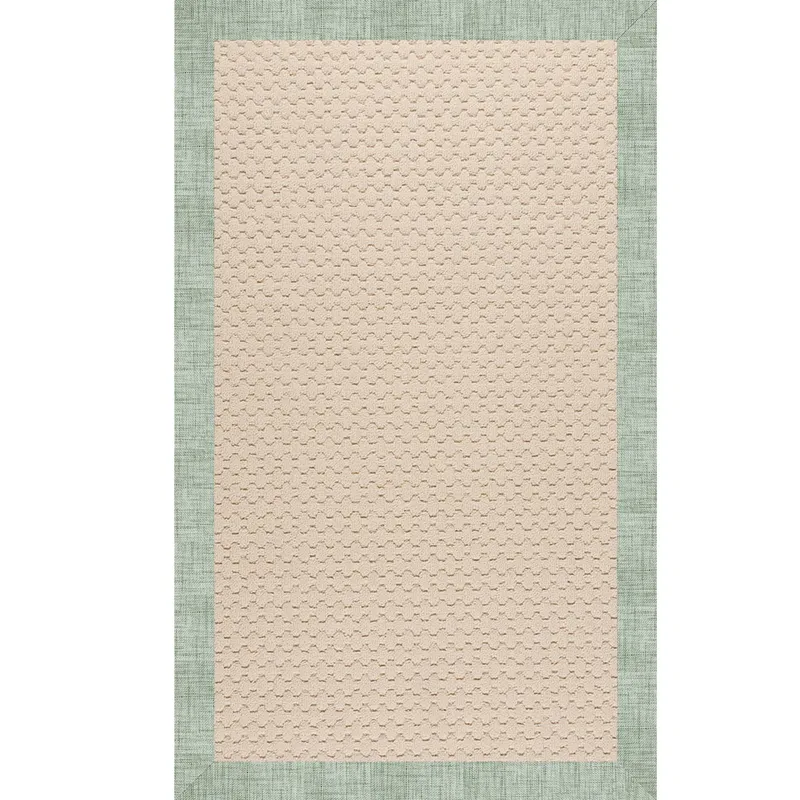 Creative Concepts-Beach Sisal Rave Spearmint Rectangle Rug - 1\'6\" x 1\'6\"