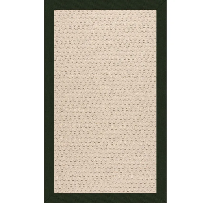 Creative Concepts-Beach Sisal Canvas Fern Rectangle Rug - 12\' x 12\'