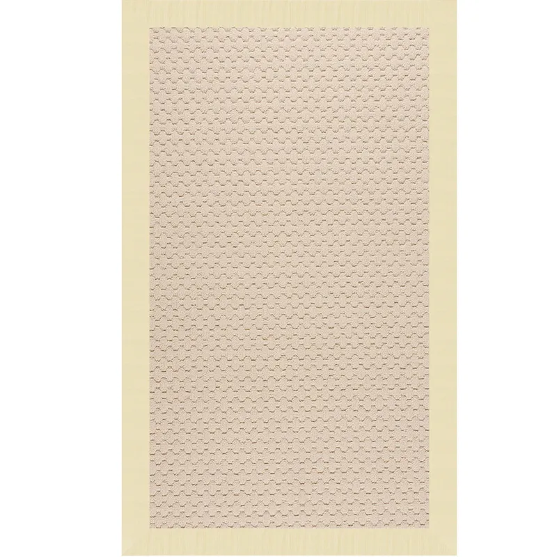 Creative Concepts-Beach Sisal Canvas Sand Rectangle Rug - 10\' x 10\'