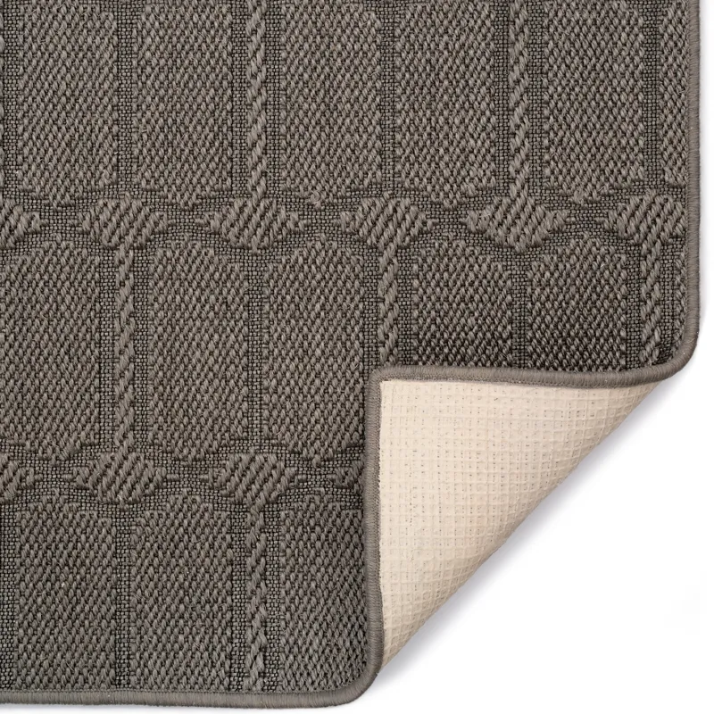 Petra Graphite Rectangle Rug - 8\' x 8\'