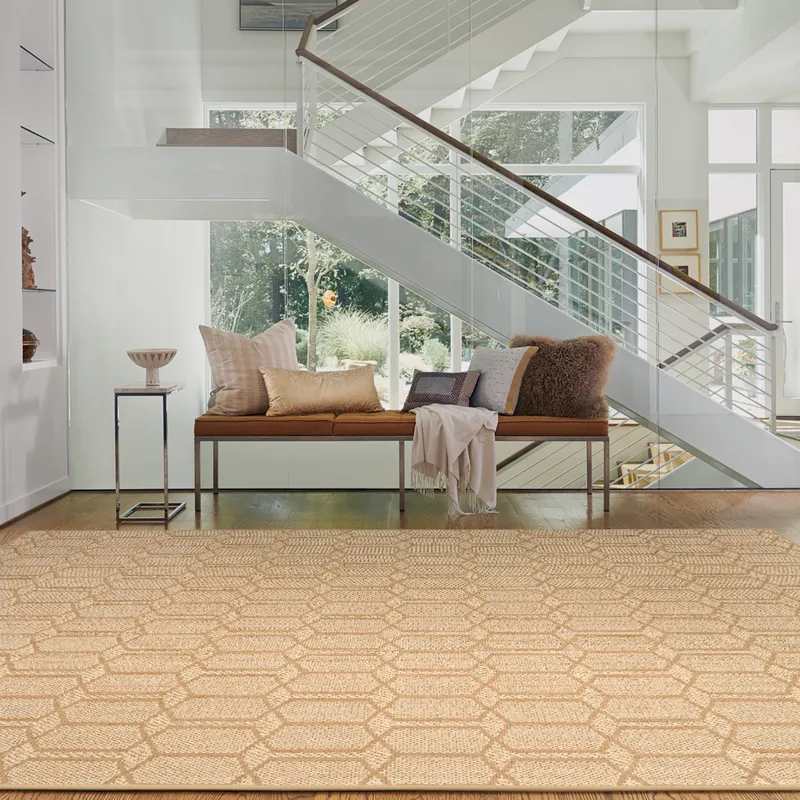 Petra Sand Rectangle Rug - 3\' x 5\'