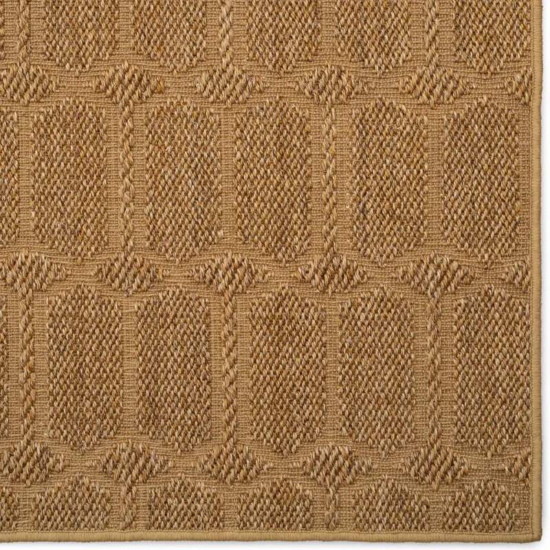 Petra Wheat Rectangle Rug - 6\' x 6\'