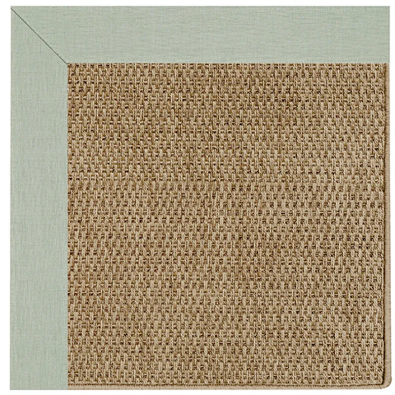 Islamorada-Basketweave Rave Spearmint Octagon Rug - 4\' x 4\'