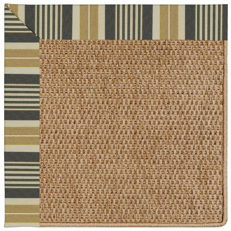 Islamorada-Basketweave Long Hill Ebony Runner Rug - 2\'6\" x 8\'6\"