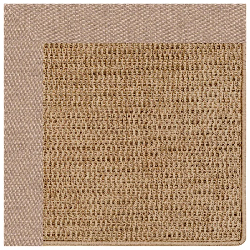 Islamorada-Basketweave Cast Petal Octagon Rug - 10\' x 10\'