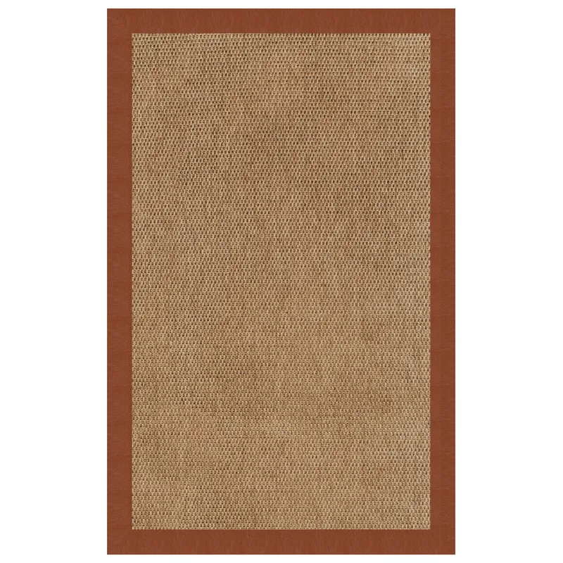 Islamorada-Basketweave Classic Saddle Rectangle Rug - 12\' x 15\'