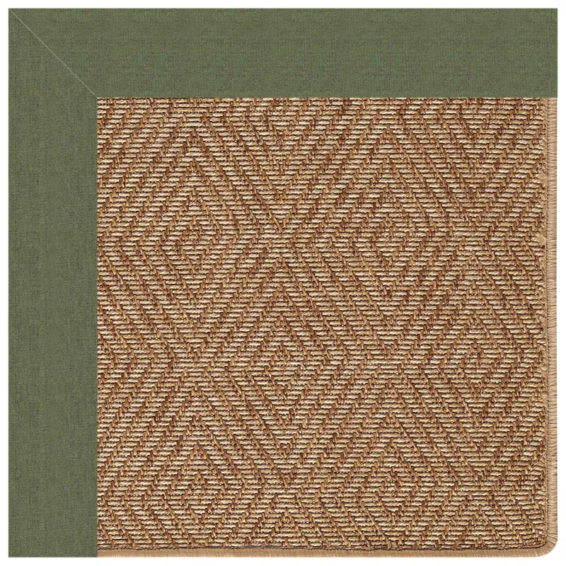 Islamorada-Diamond Canvas Fern Rectangle Rug - 2\' x 3\'
