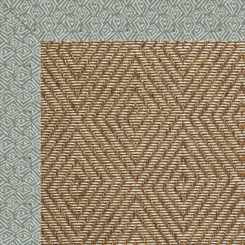 Islamorada-Diamond Profile Lake Rectangle Rug - 12\' x 15\'