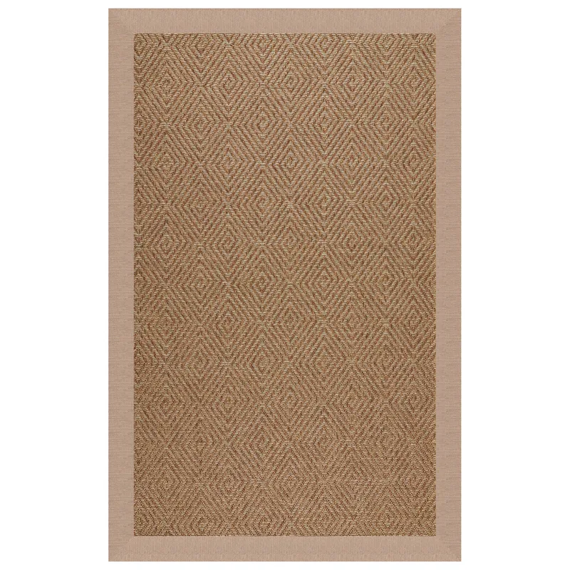 Islamorada-Diamond Cast Petal Rectangle Rug - 8\' x 10\'
