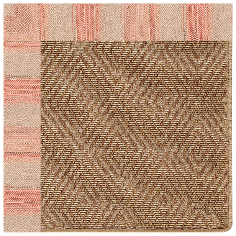 Islamorada-Diamond Sicily Vino Octagon Rug - 8\' x 8\'