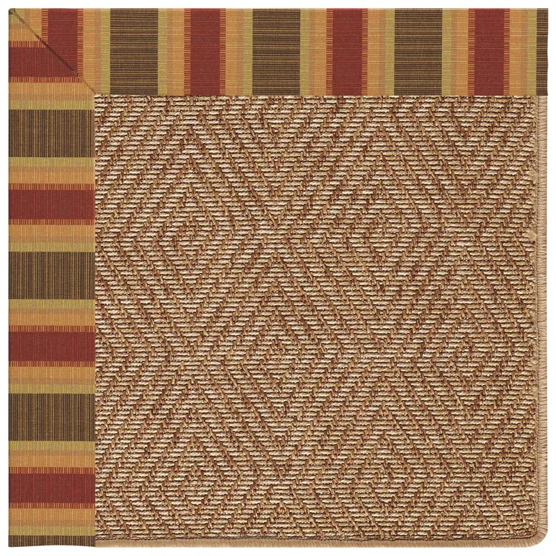 Islamorada-Diamond Dimone Sequoia Octagon Rug - 10\' x 10\'