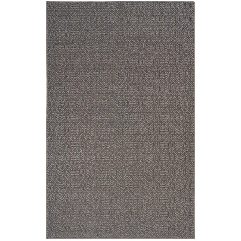 Anton Graphite Rectangle Rug - 4\' x 6\'