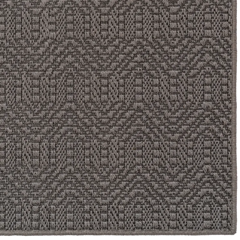 Anton Graphite Rectangle Rug - 4\' x 6\'