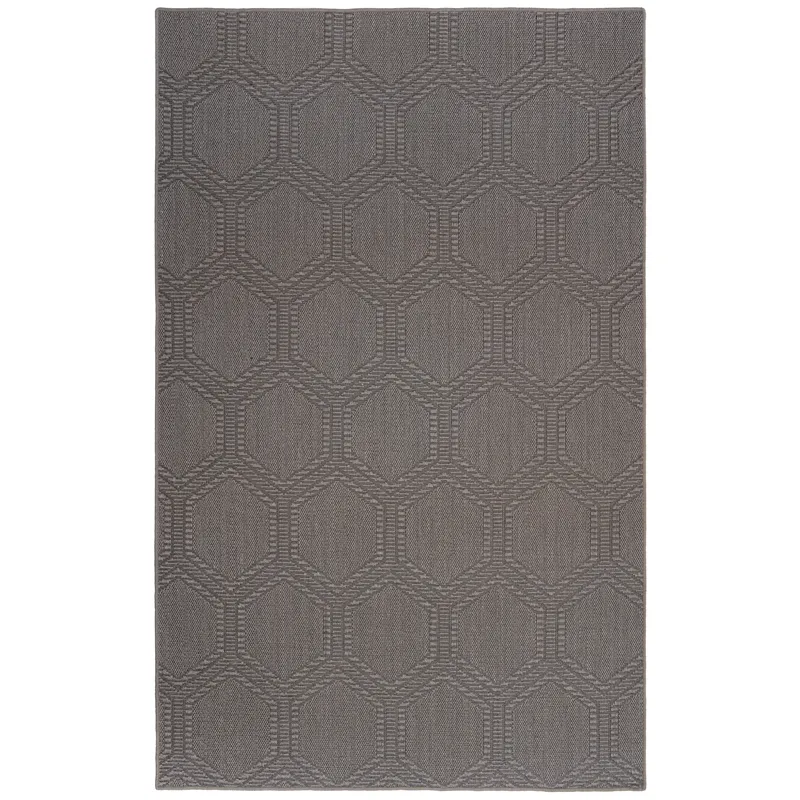 Reed Graphite Rectangle Rug - 10\' x 14\'
