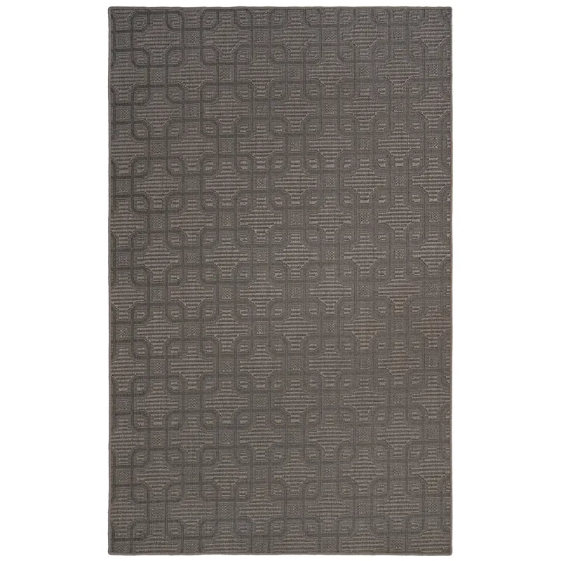 Julian Graphite Rectangle Rug - 5\' x 8\'