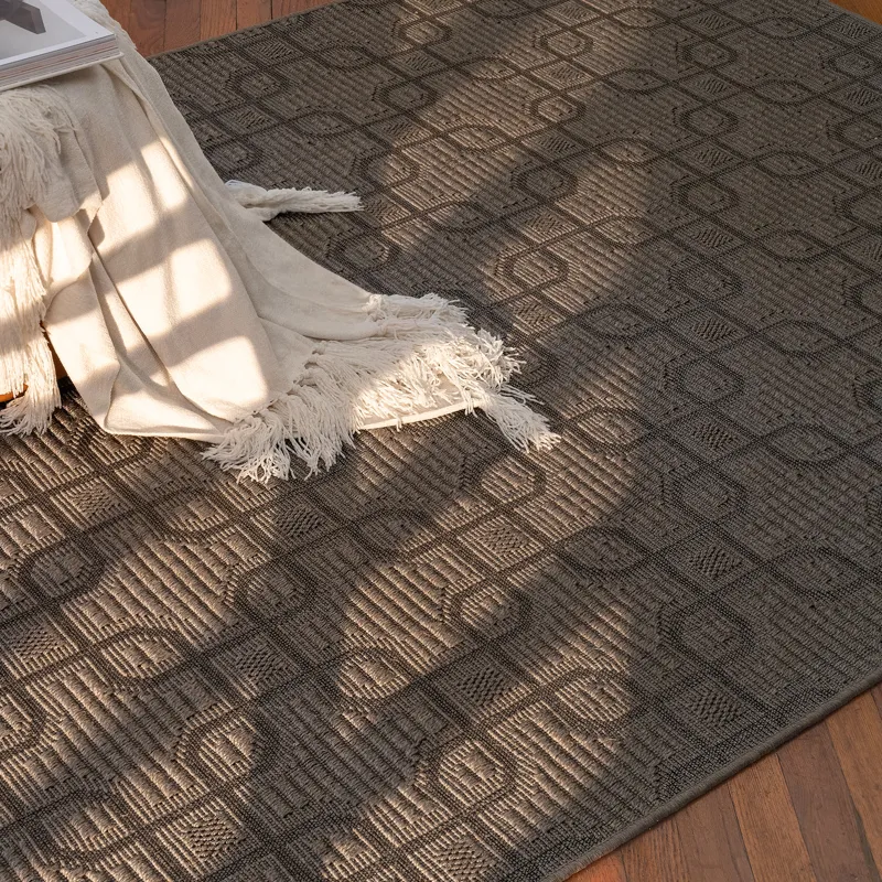 Julian Graphite Rectangle Rug - 5\' x 8\'