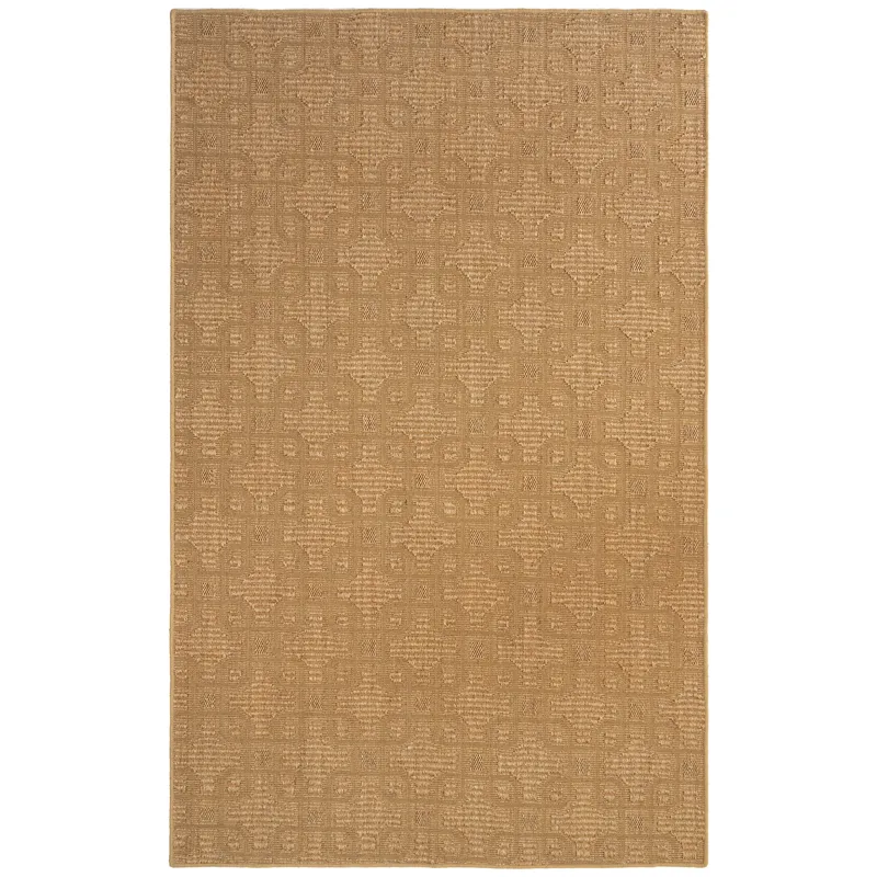 Julian Wheat Rectangle Rug - 6\' x 6\'