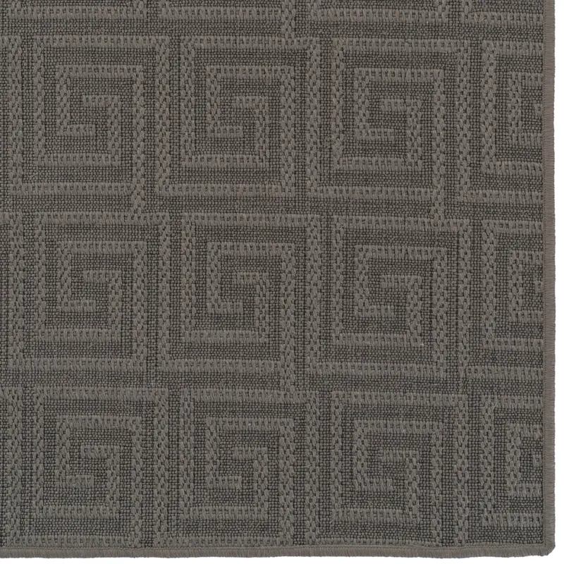 Kasya Graphite Rectangle Rug - 3\' x 5\'