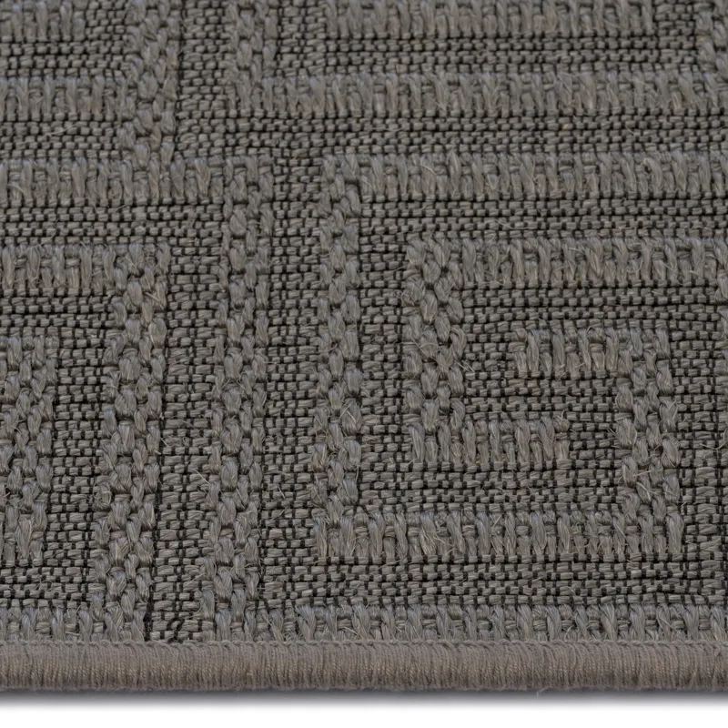 Kasya Graphite Rectangle Rug - 3\' x 5\'