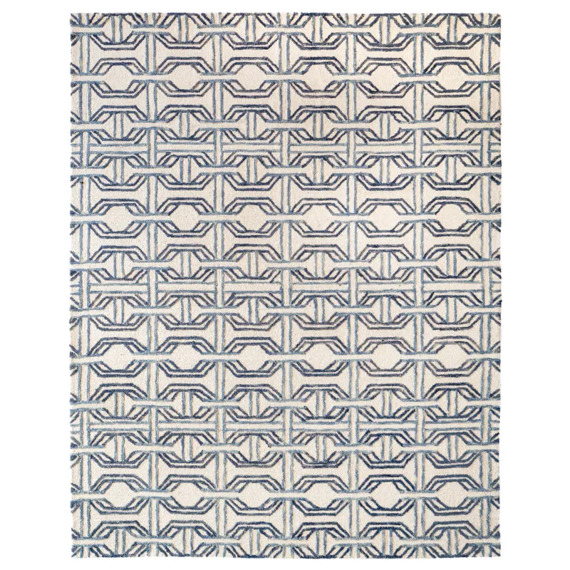 Escape Denim Rectangle Rug - 5\' x 8\'